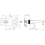Смеситель для умывальника встраиваемый Ideal Standard Ceraplan BD244AA Смеситель для умывальника встраиваемый Ideal Standard Ceraplan BD244AA